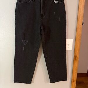 Universal Thread Women's Black Straight Leg Jeans